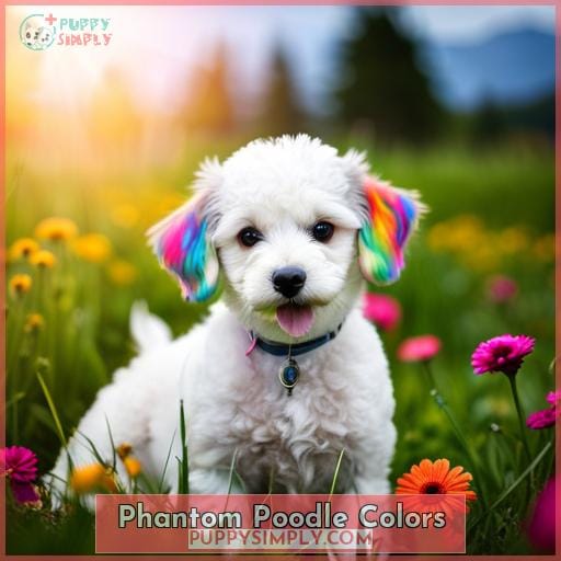 Phantom Poodle Colors