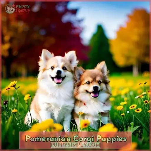 Pomeranian Corgi Puppies