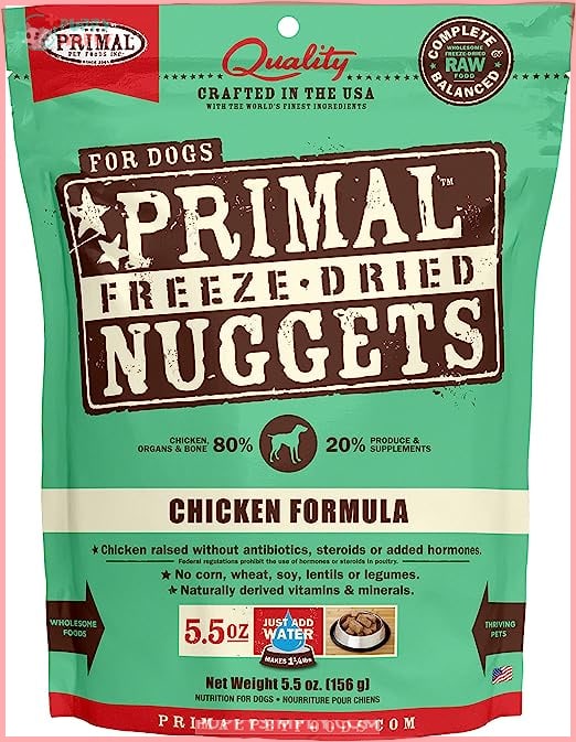 Primal Freeze Dried Nuggets for