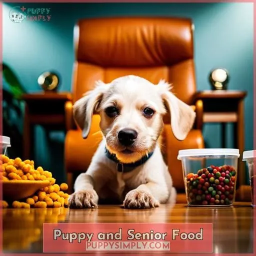 Puppy and Senior Food