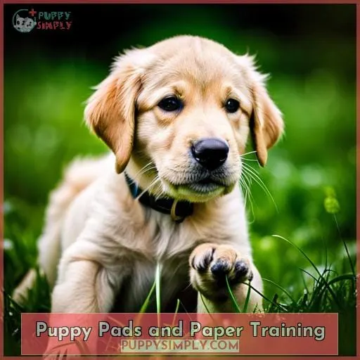 Puppy Pads and Paper Training