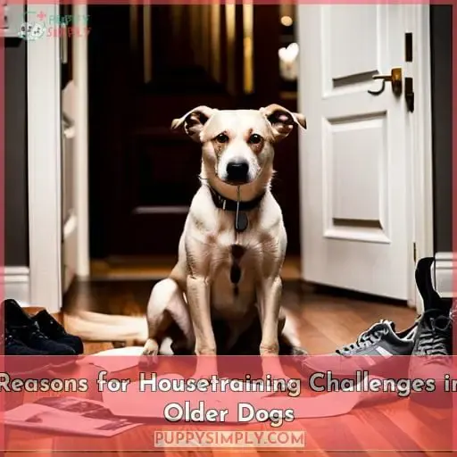 Reasons for Housetraining Challenges in Older Dogs