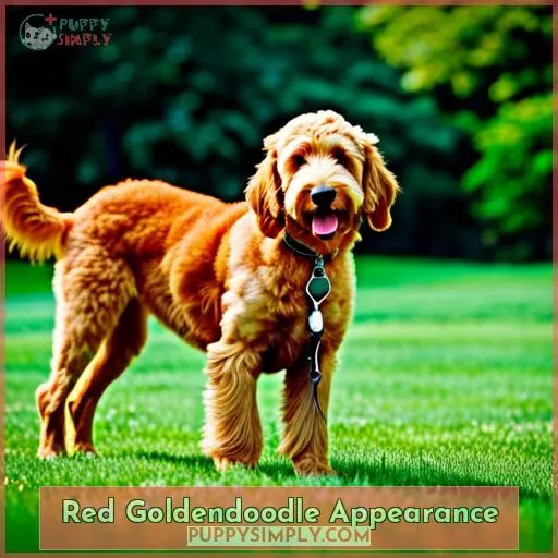 Red Goldendoodle Appearance