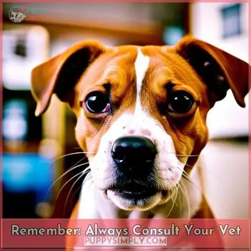 Remember: Always Consult Your Vet