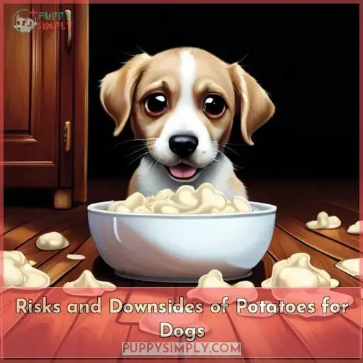 Risks and Downsides of Potatoes for Dogs