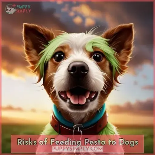 Risks of Feeding Pesto to Dogs