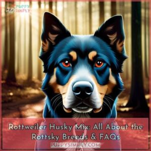 rottweiler husky mix rottsky guide