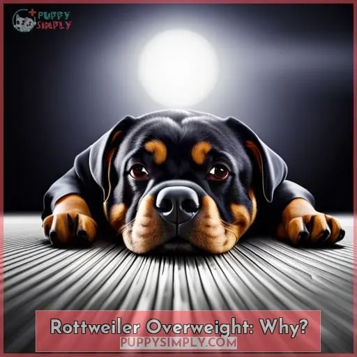 Rottweiler Overweight: Why?