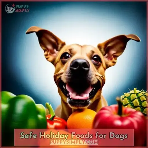 Safe Holiday Foods for Dogs