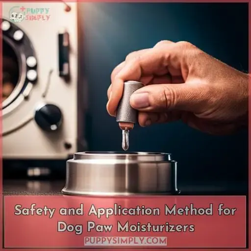 Safety and Application Method for Dog Paw Moisturizers