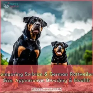serbian rottweiler vs german rottweiler