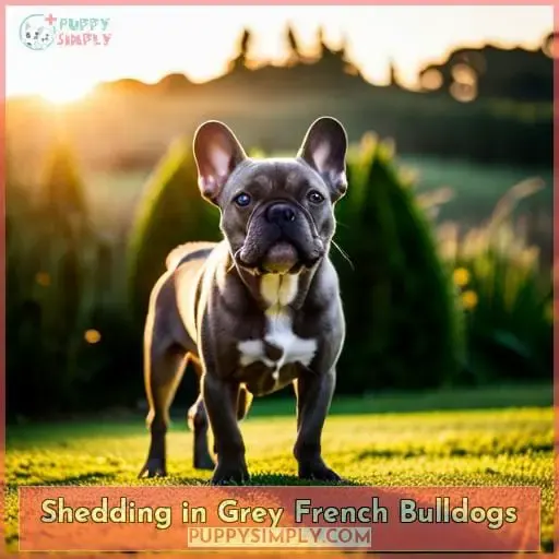 Shedding in Grey French Bulldogs