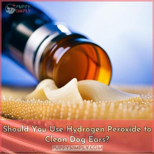 Should You Use Hydrogen Peroxide to Clean Dog Ears?