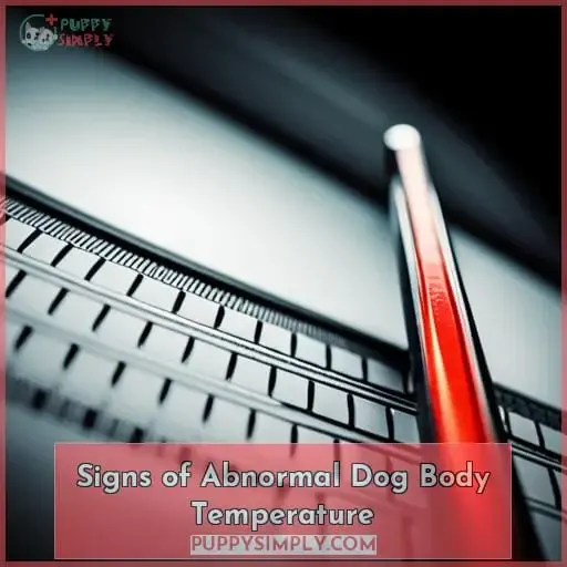Signs of Abnormal Dog Body Temperature