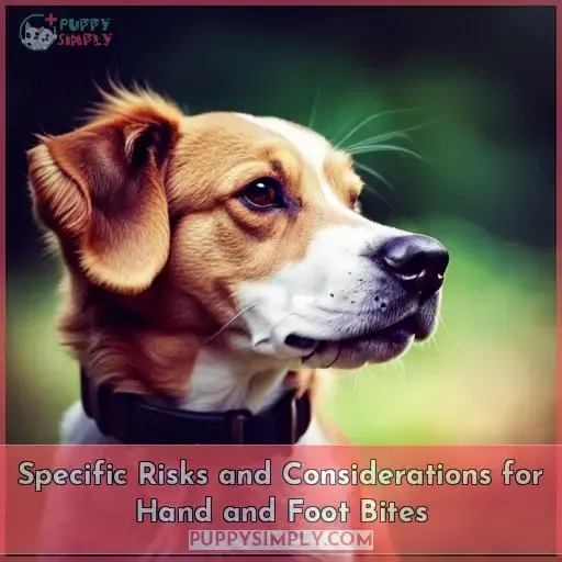 Specific Risks and Considerations for Hand and Foot Bites