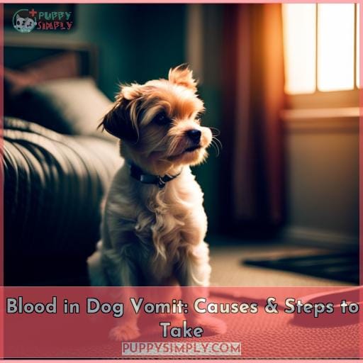 Blood in Dog Vomit Causes & Steps to Take