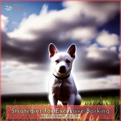Strategies for Excessive Barking