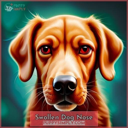 Swollen Dog Nose
