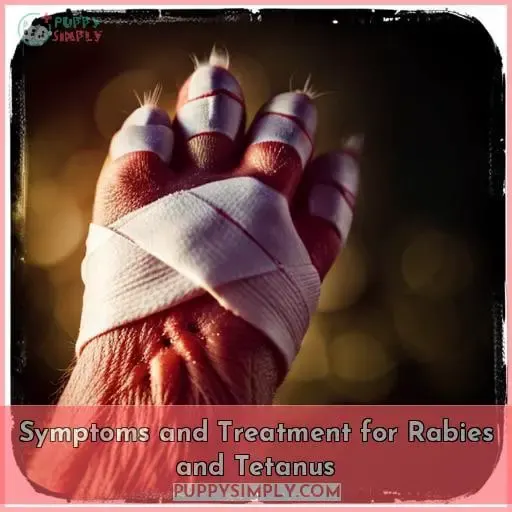 Symptoms and Treatment for Rabies and Tetanus