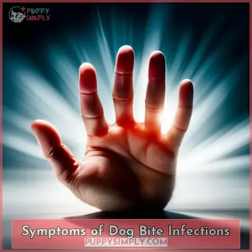 Symptoms of Dog Bite Infections