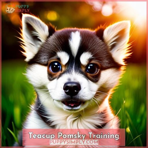 Teacup Pomsky Training