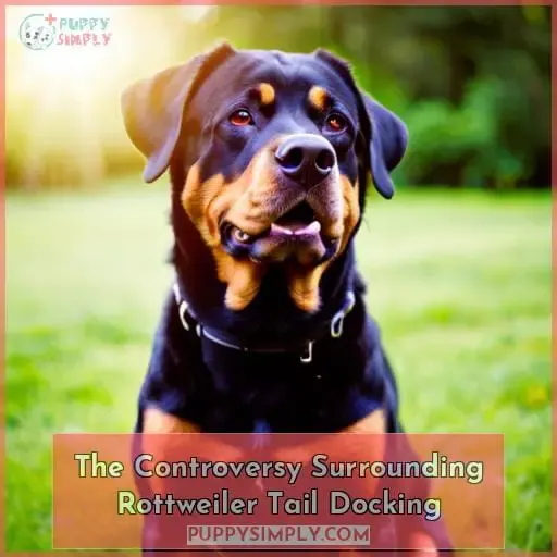 The Controversy Surrounding Rottweiler Tail Docking