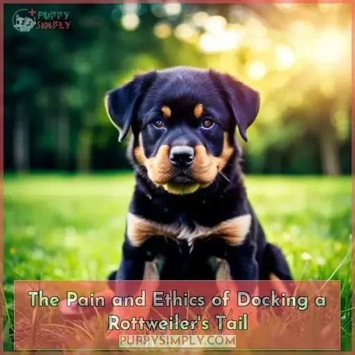 The Pain and Ethics of Docking a Rottweiler