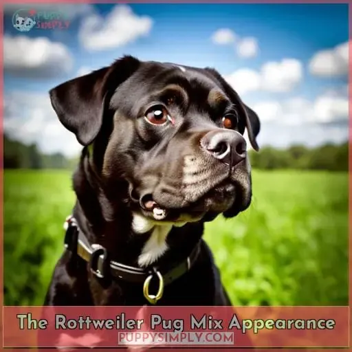 The Rottweiler Pug Mix Appearance