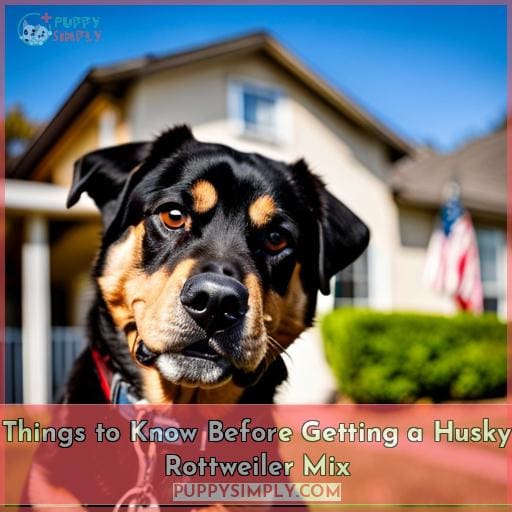Things to Know Before Getting a Husky Rottweiler Mix