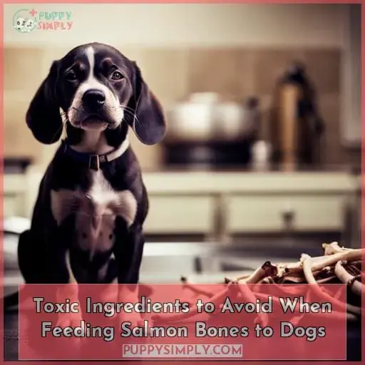 Toxic Ingredients to Avoid When Feeding Salmon Bones to Dogs