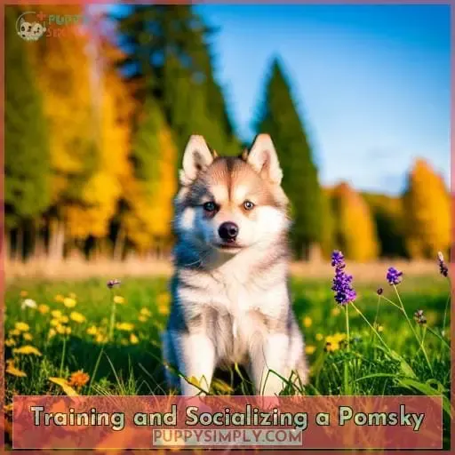 Training and Socializing a Pomsky