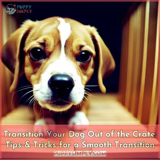 Transitioning dog 2024 out of crate