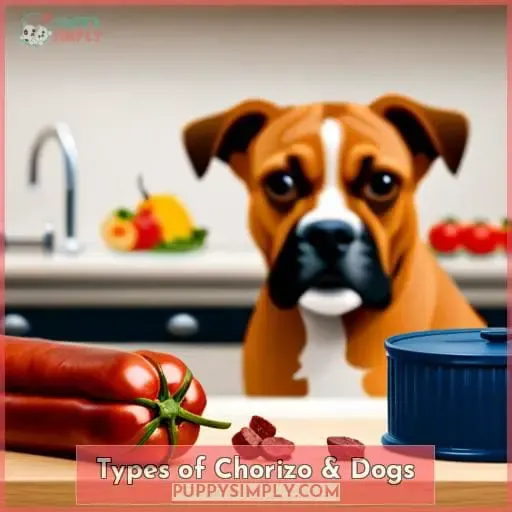 Types of Chorizo & Dogs