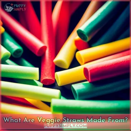 What Are Veggie Straws Made From?