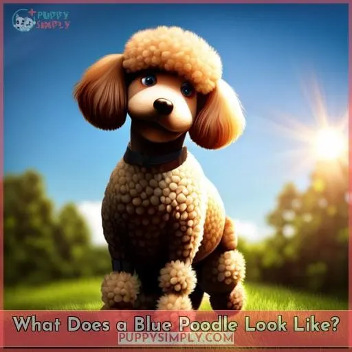 What Does a Blue Poodle Look Like?