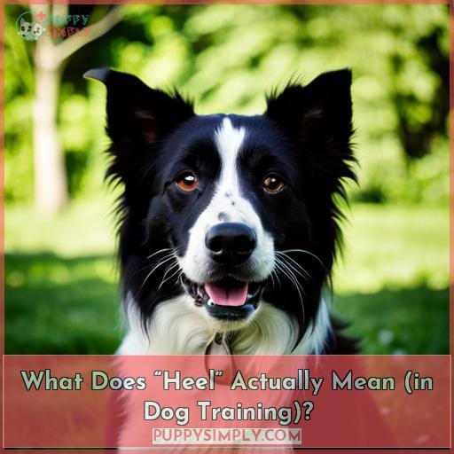 What Does “Heel” Actually Mean (in Dog Training)?