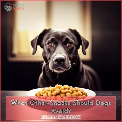 What Other Snacks Should Dogs Avoid?