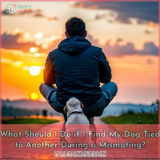 What Should I Do if I Find My Dog Tied to Another During a Mismating? What Should I Do if I Find My Dog Tied to Another During a Mismating?