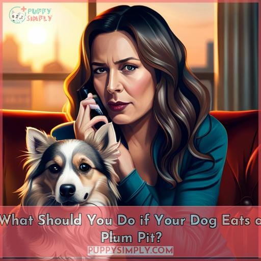 What Should You Do if Your Dog Eats a Plum Pit