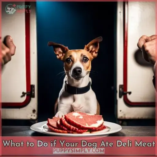 What to Do if Your Dog Ate Deli Meat