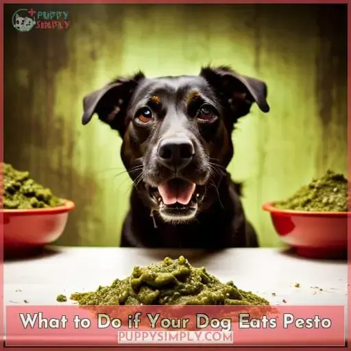 What to Do if Your Dog Eats Pesto