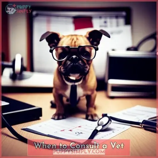 When to Consult a Vet