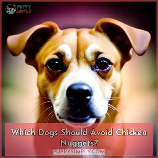 Which Dogs Should Avoid Chicken Nuggets?