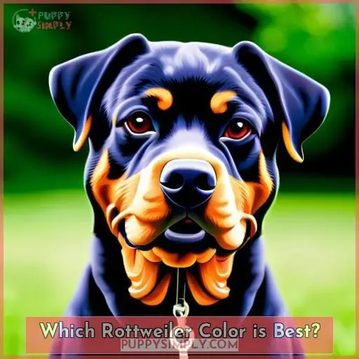 Which Rottweiler Color is Best?