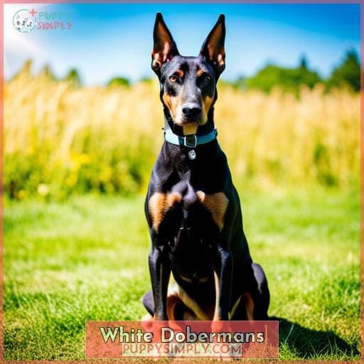 White Dobermans
