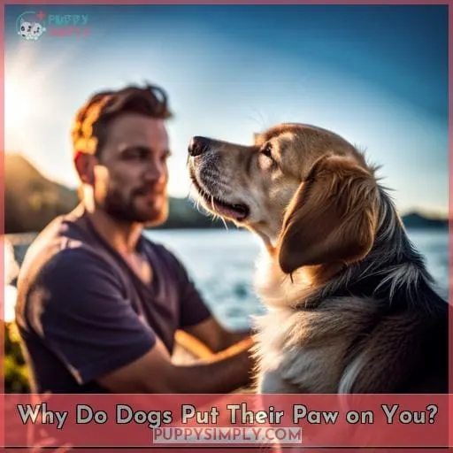 Why Do Dogs Put Their Paw on You?