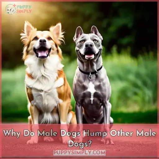 Why Do Male Dogs Hump Other Male Dogs