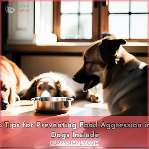 6 Tips for Preventing Food Aggression in Dogs Include