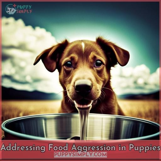 Addressing Food Aggression in Puppies
