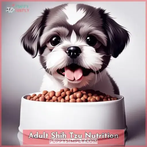 Adult Shih Tzu Nutrition